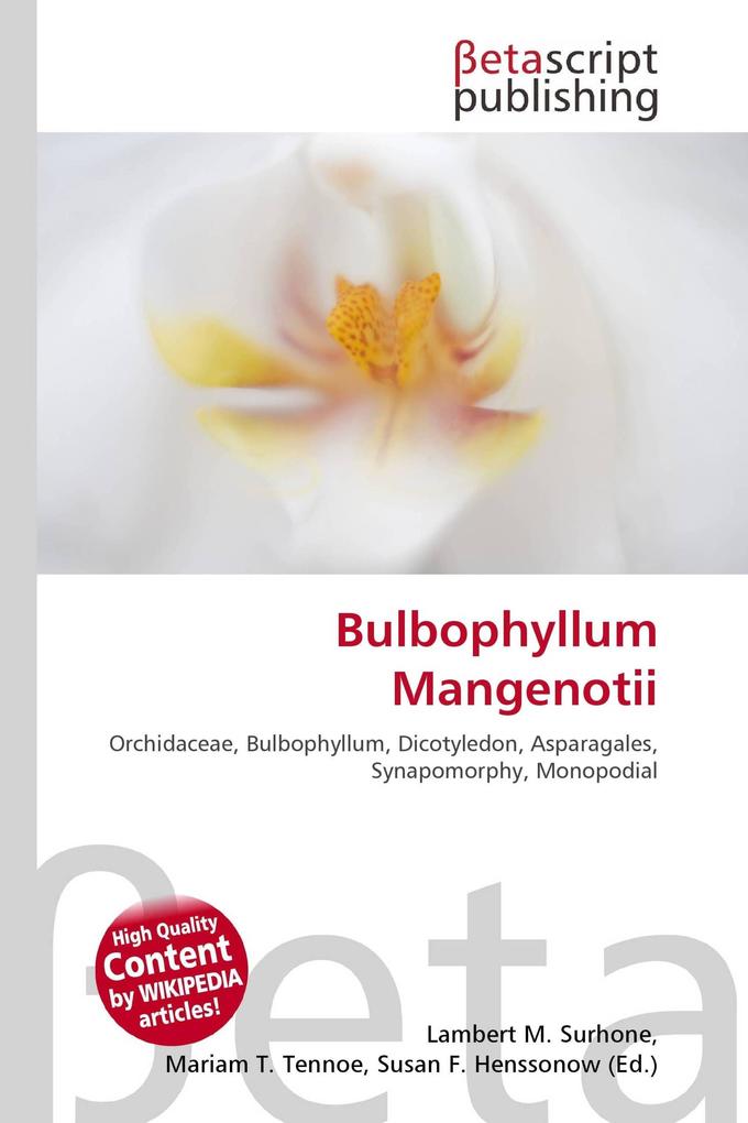 Bulbophyllum Mangenotii