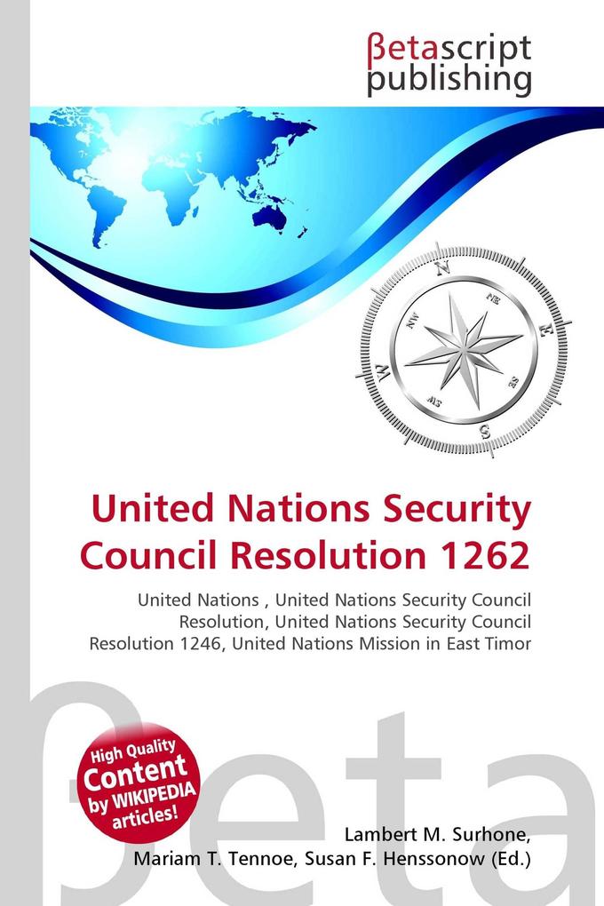 United Nations Security Council Resolution 1262
