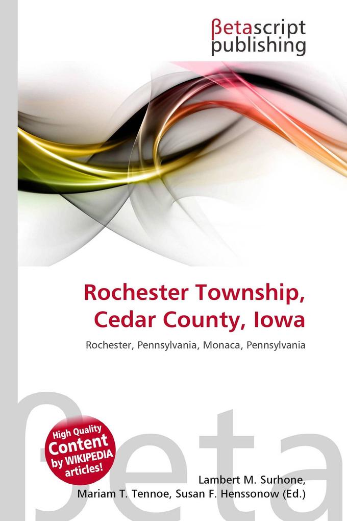Rochester Township Cedar County Iowa