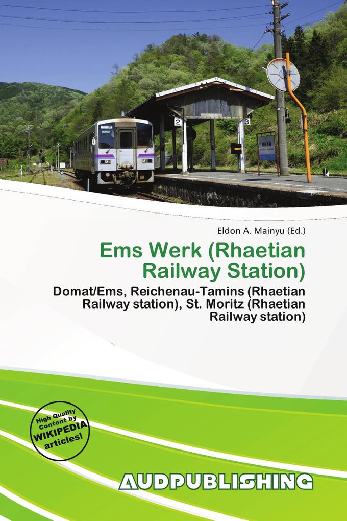 Ems Werk (Rhaetian Railway Station)