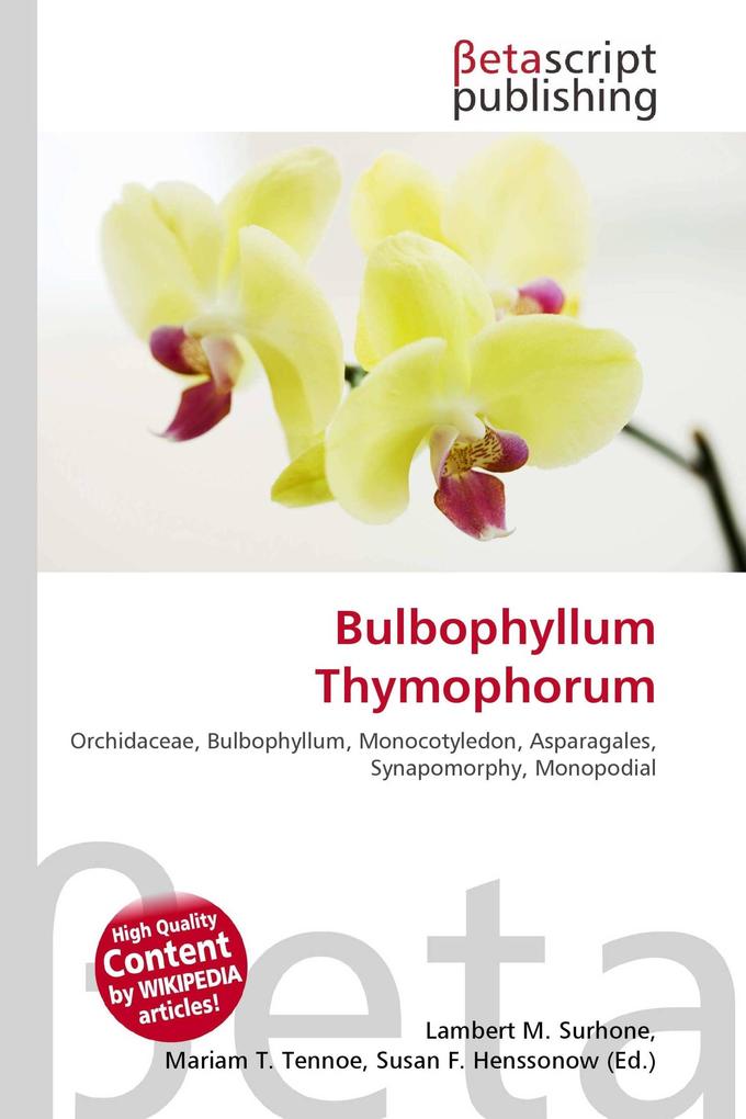 Bulbophyllum Thymophorum