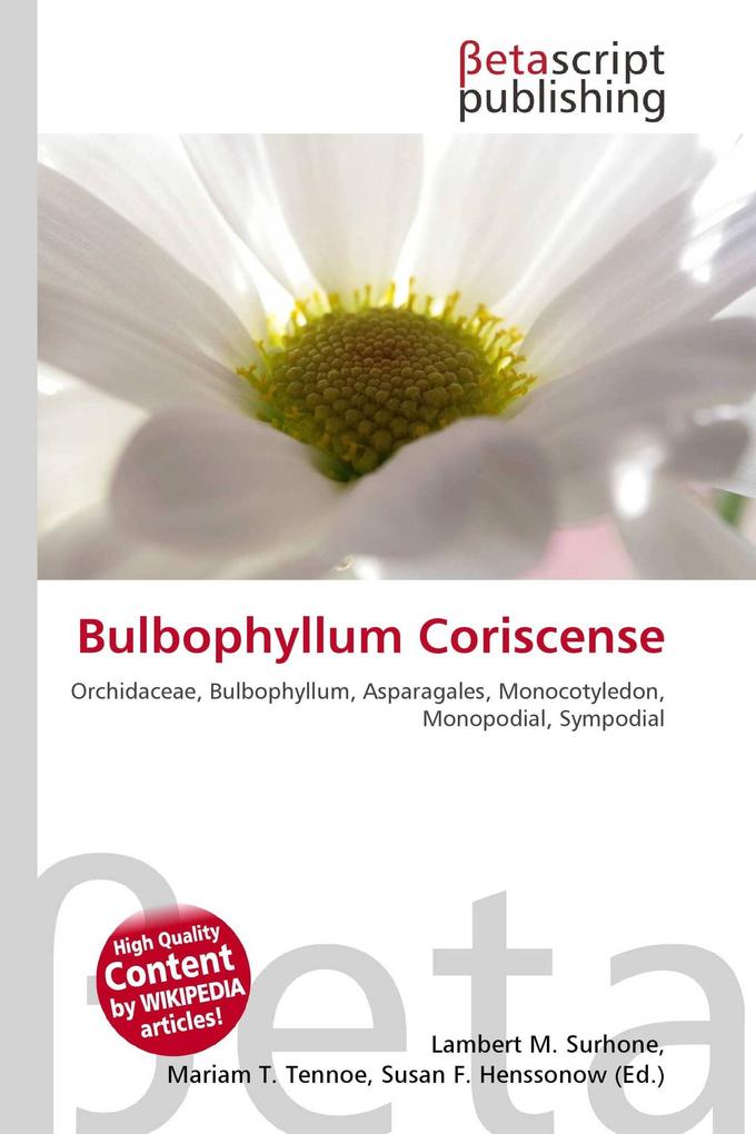 Bulbophyllum Coriscense
