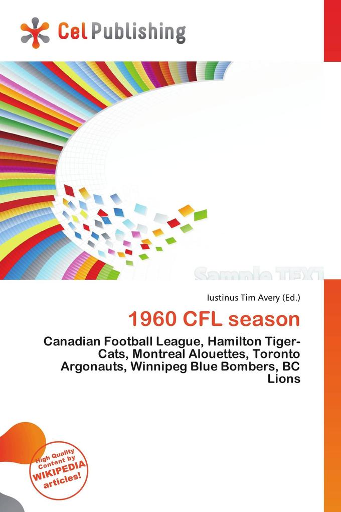 1960 CFL season