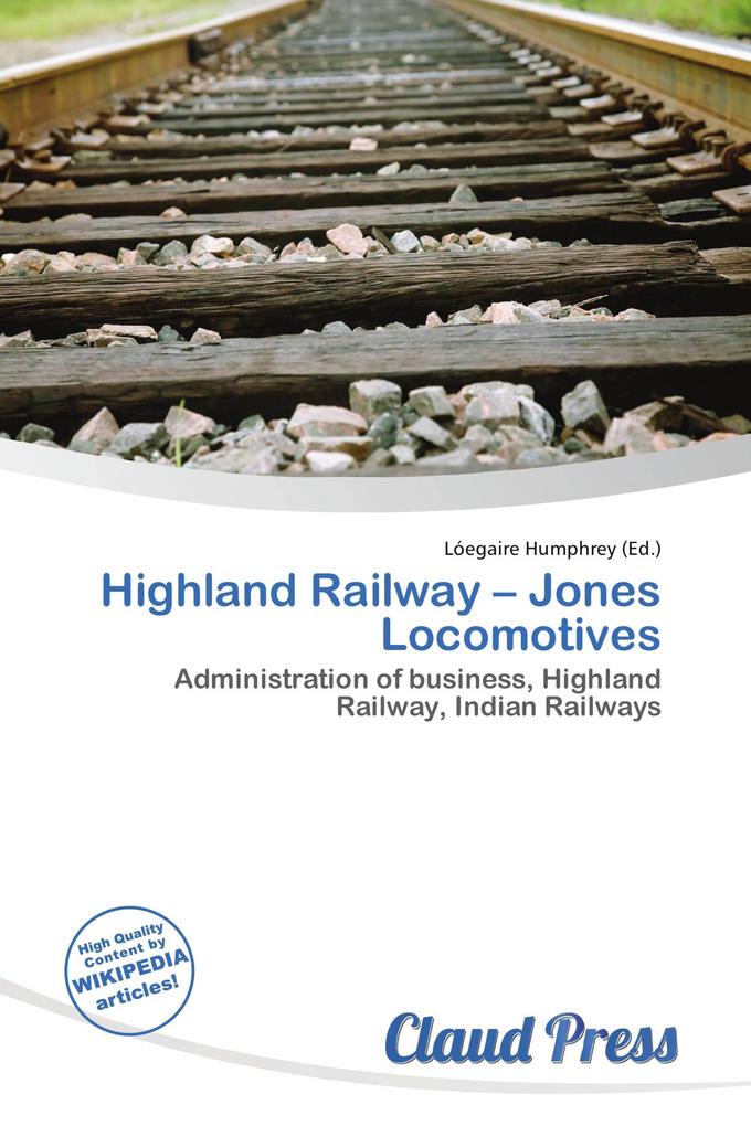 Highland Railway - Jones Locomotives