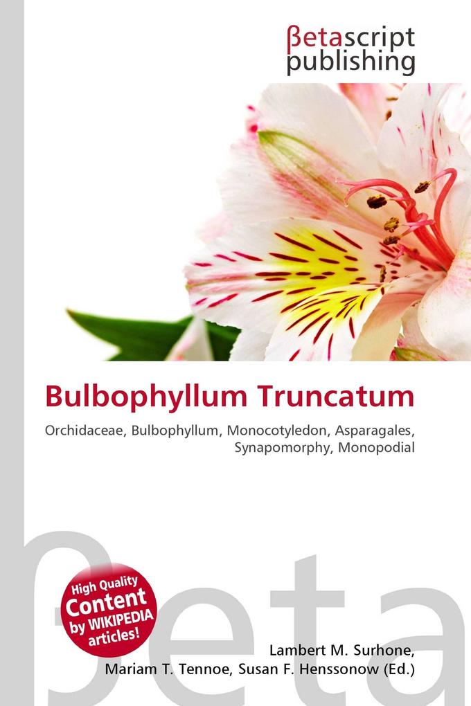 Bulbophyllum Truncatum