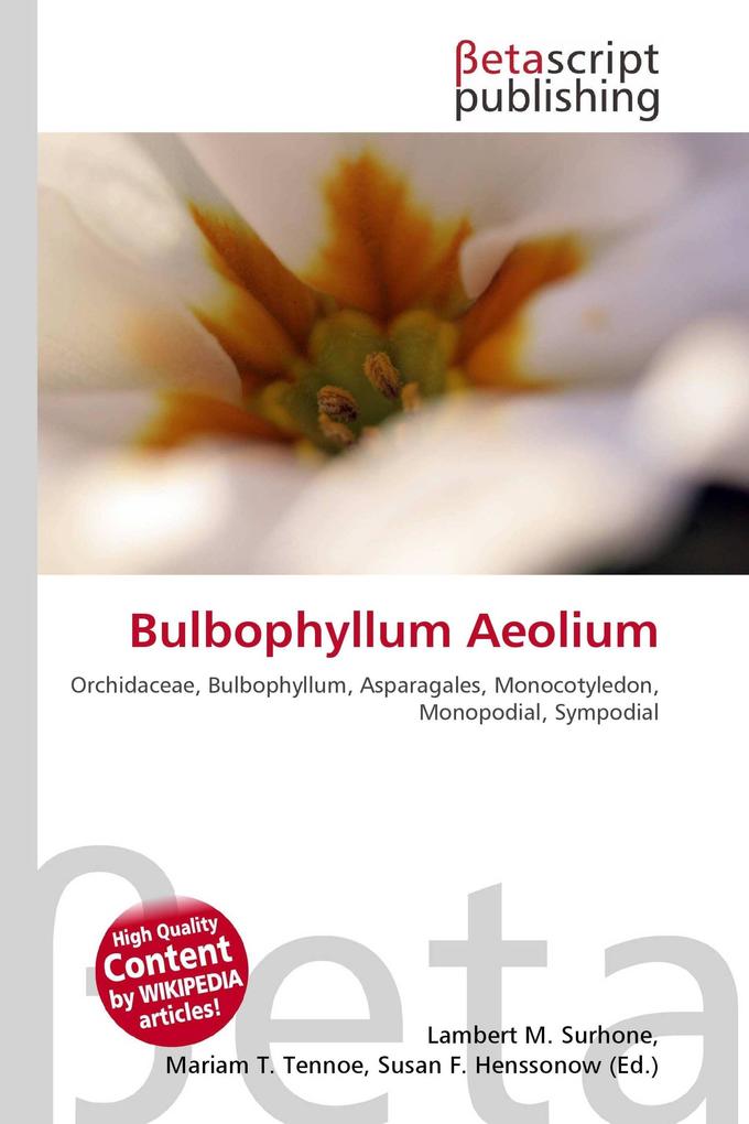 Bulbophyllum Aeolium