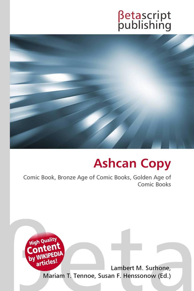 Ashcan Copy