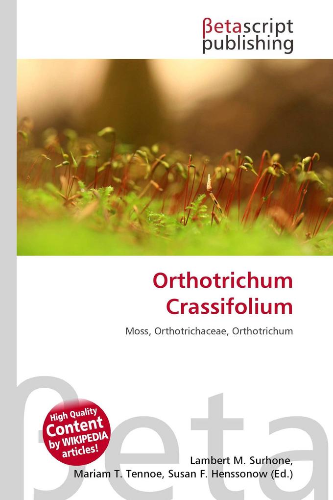 Orthotrichum Crassifolium