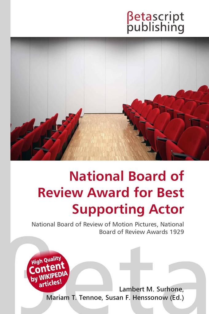 National Board of Review Award for Best Supporting Actor