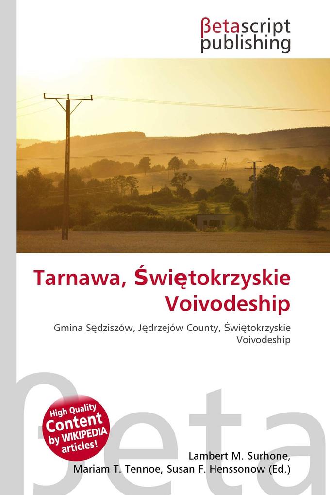 Tarnawa witokrzyskie Voivodeship