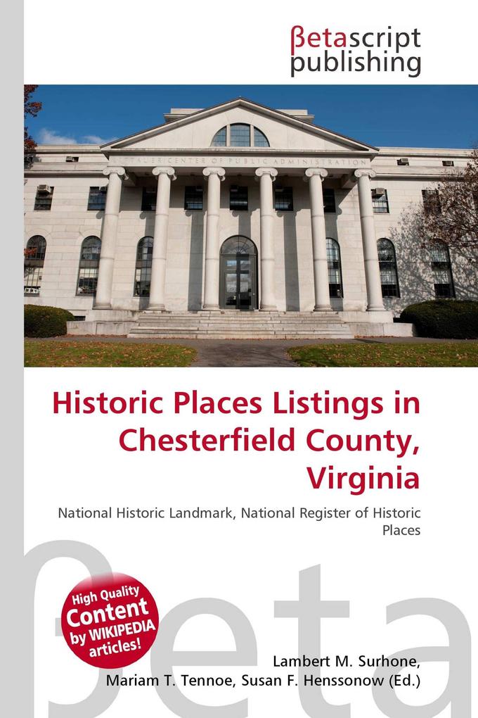 Historic Places Listings in Chesterfield County Virginia