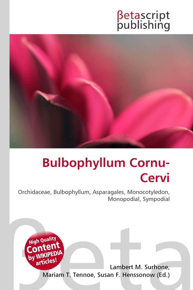 Bulbophyllum Cornu-Cervi