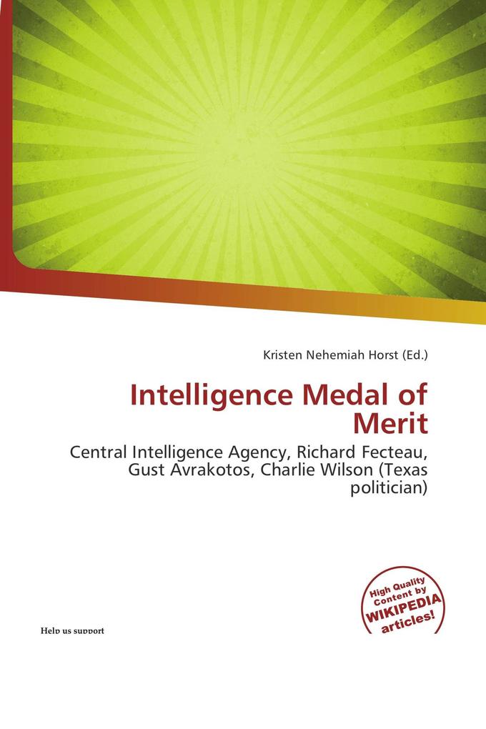 Intelligence Medal of Merit