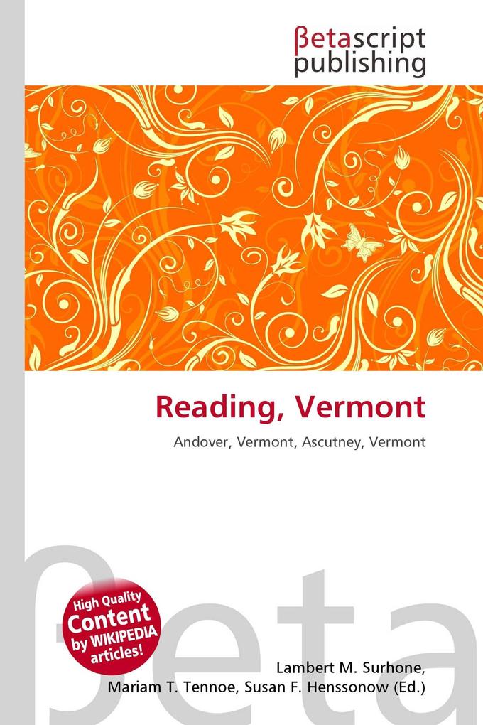 Reading Vermont