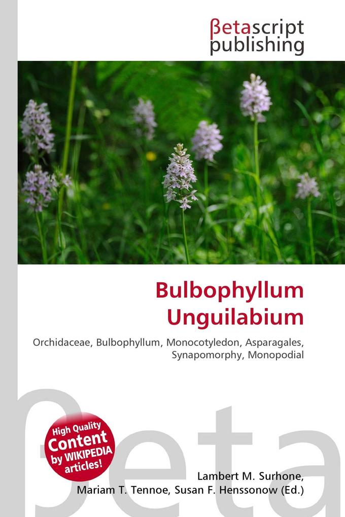 Bulbophyllum Unguilabium