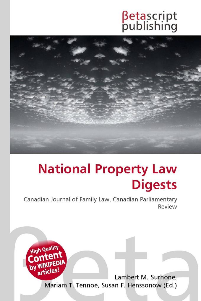 National Property Law Digests