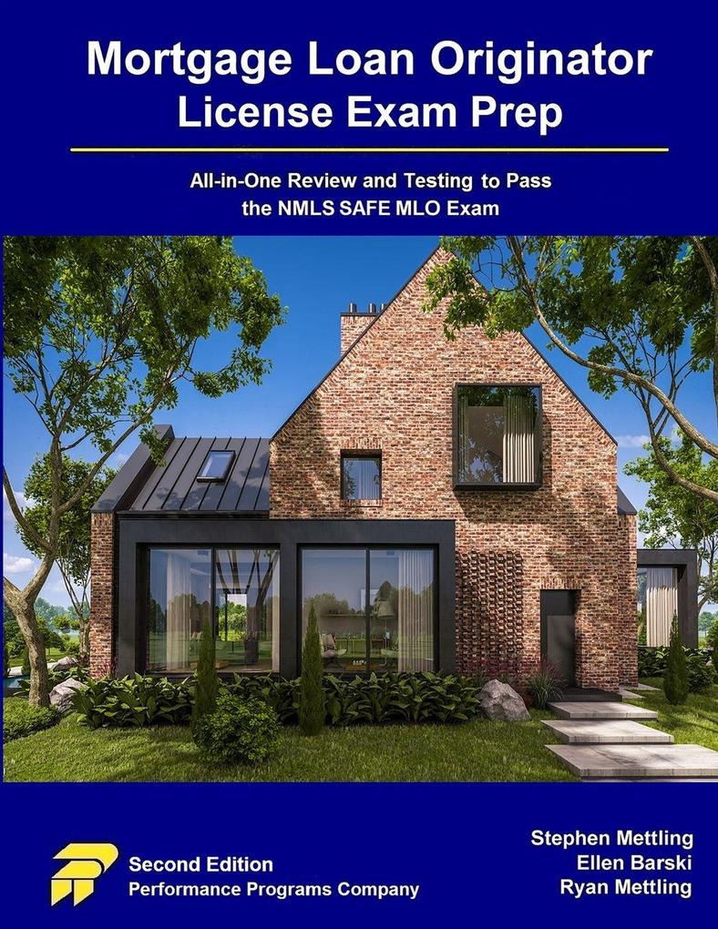 Mortgage Loan Originator License Exam Prep