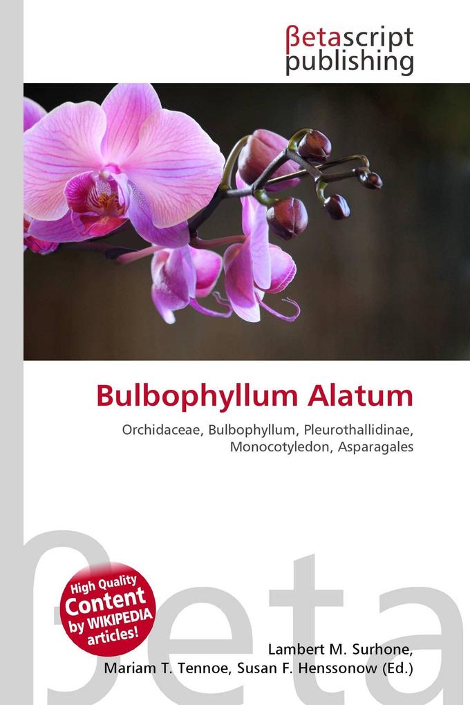 Bulbophyllum Alatum