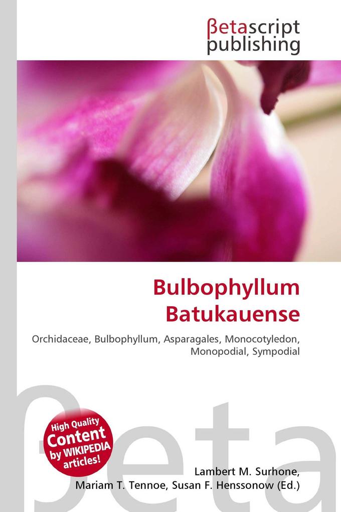 Bulbophyllum Batukauense
