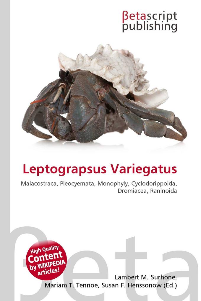 Leptograpsus Variegatus