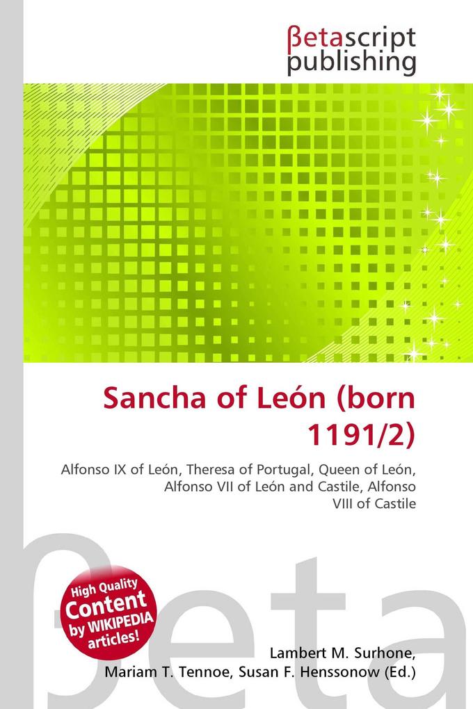 Sancha of León (born 1191/2)