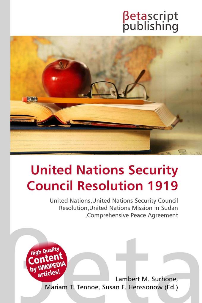 United Nations Security Council Resolution 1919