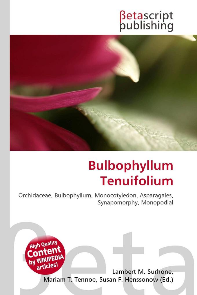 Bulbophyllum Tenuifolium