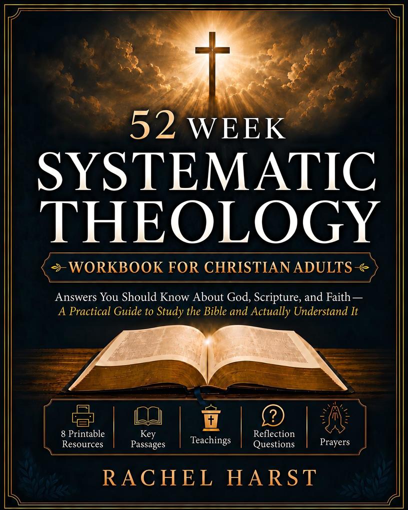 52 Week Systematic Theology Workbook for Christian Adults