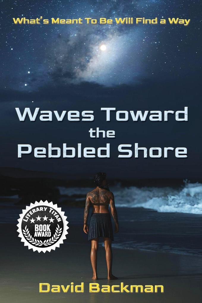 Waves Toward the Pebbled Shore