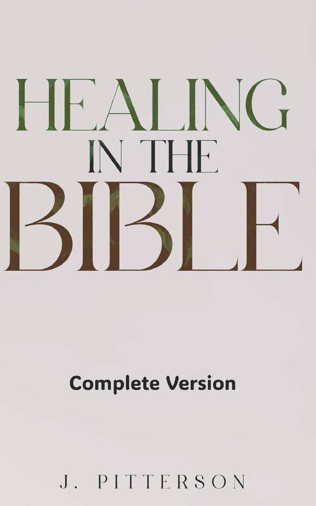Healing in the Bible