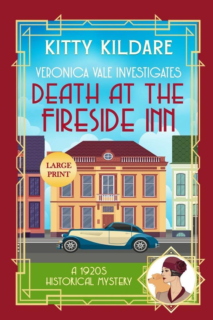 Death at the Fireside Inn - Large Print