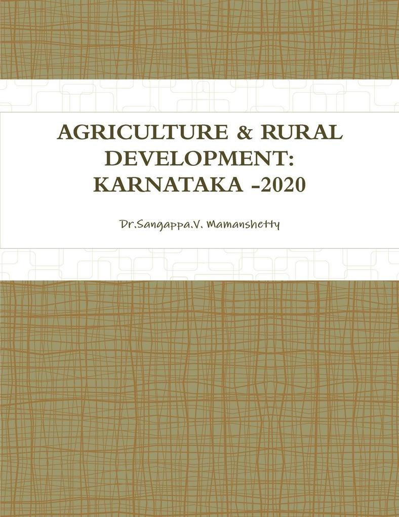 AGRICULTURE & RURAL DEVELOPMENT