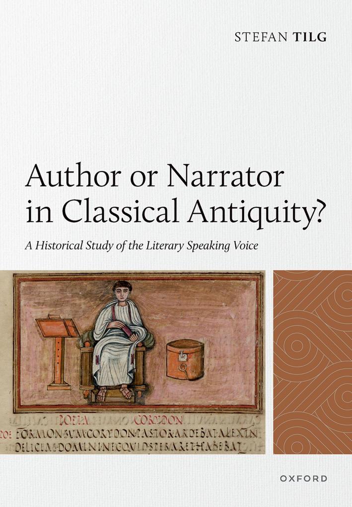 Author or Narrator in Classical Antiquity?