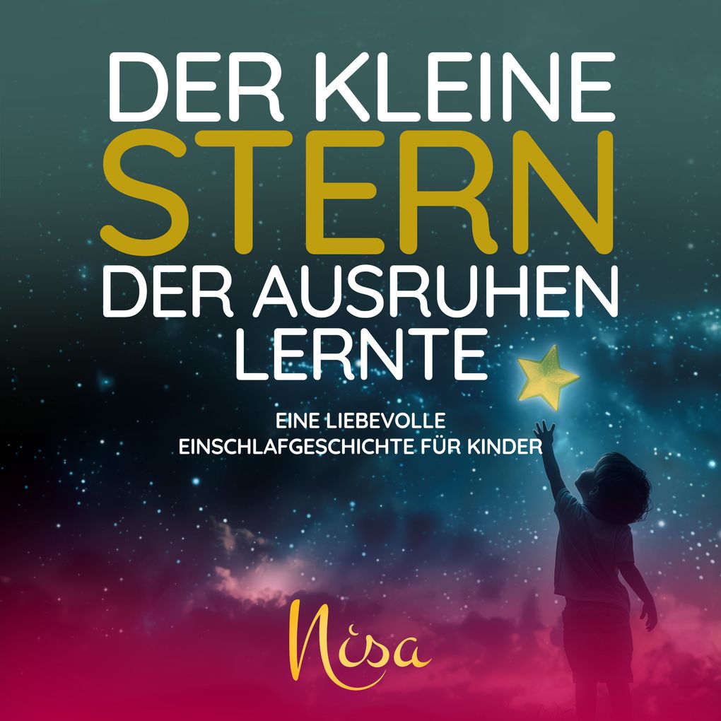 Der kleine Stern der ausruhen lernte