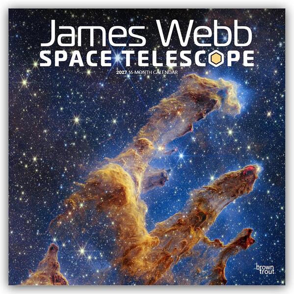 James Webb Space Telescope - James Webb Weltraumteleskop 2027 - 16-Monatskalender
