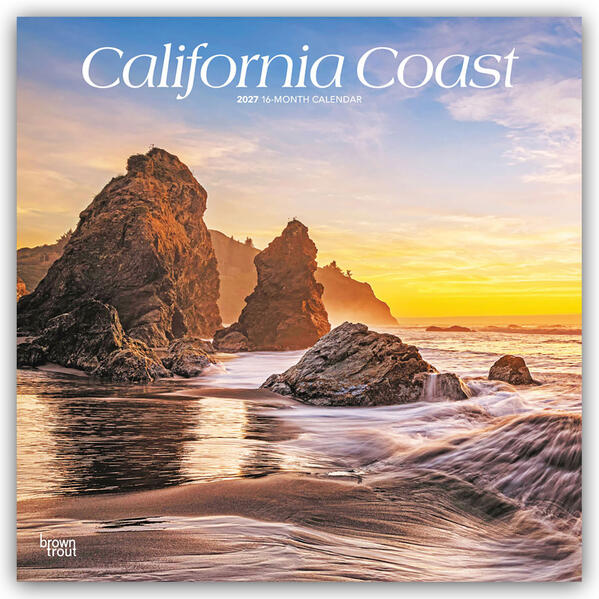 California Coast - Kalifornische Küste 2027 - 16-Monatskalender