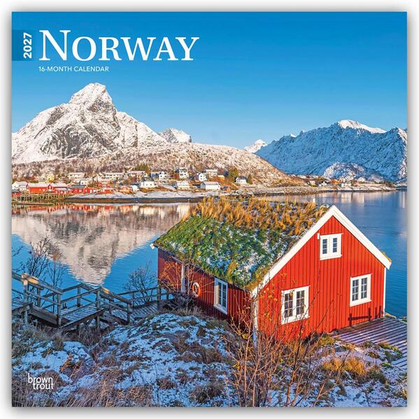 Norway - Norwegen 2027 - 16-Monatskalender