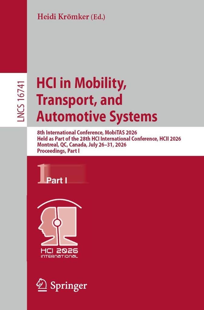 HCI in Mobility Transport and Automotive Systems