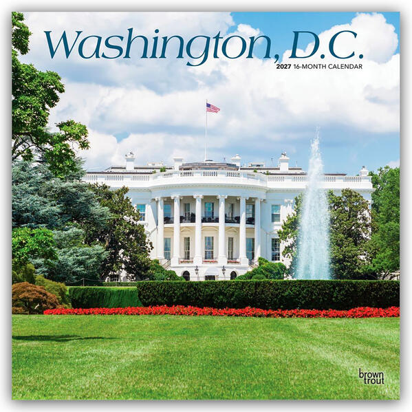Washington D.C. 2027 - 16-Monatskalender
