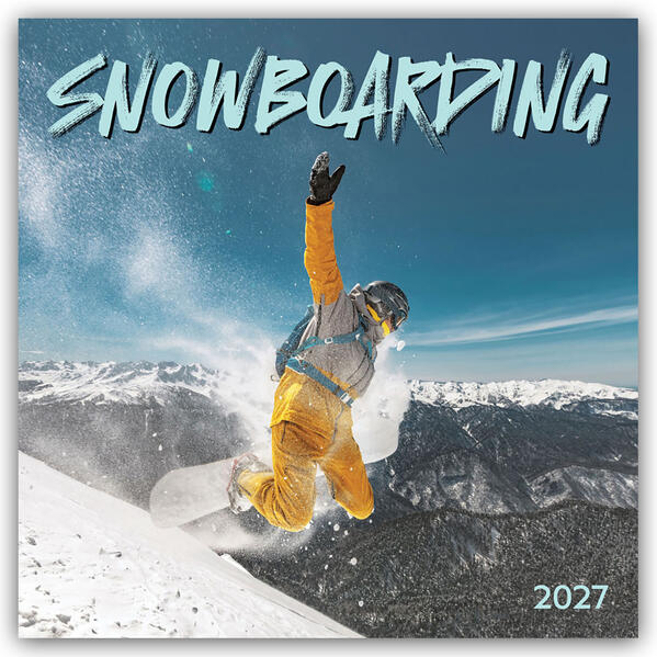 Snowboarding 2027 - 16-Monatskalender