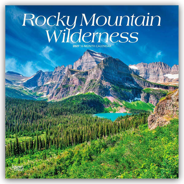Rocky Mountain Wilderness - Rocky Mountain Wildnis 2027 - 16-Monatskalender