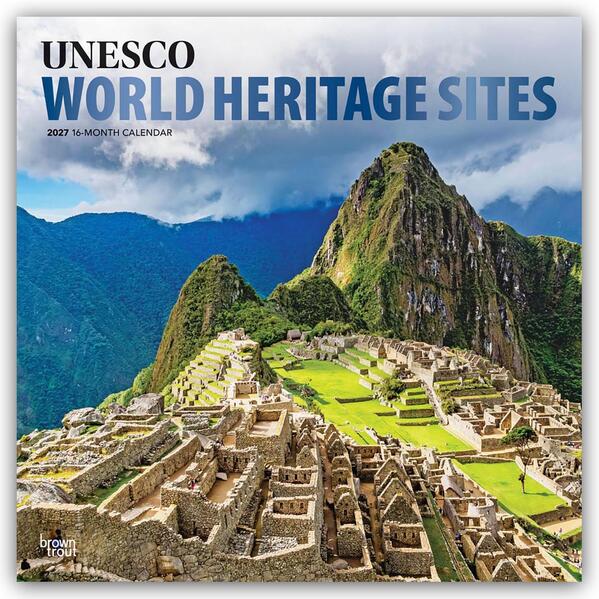 Unesco World Heritage Sites - Unesco-Welterbestätten 2027 - 16-Monatskalender