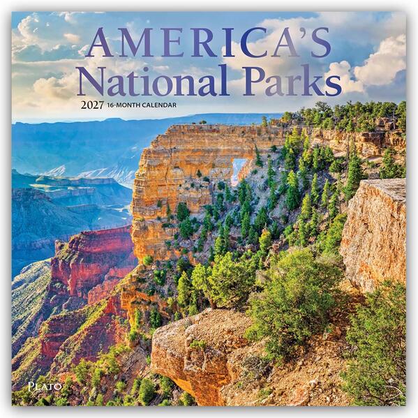 America's National Parks - Amerikas Nationalparks 2027 - 16-Monatskalender