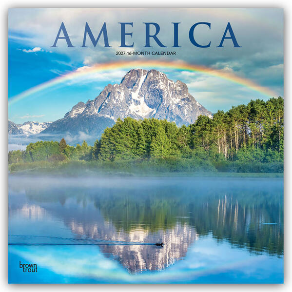 America - Amerika 2027 - 16-Monatskalender