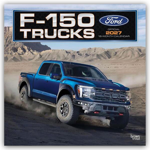Ford F-150 Trucks 2027 - 16-Monatskalender