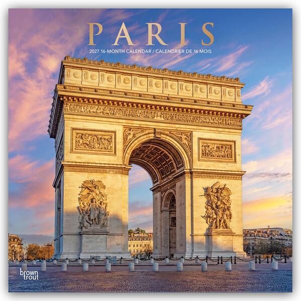 Paris 2027 - 16-Monatskalender