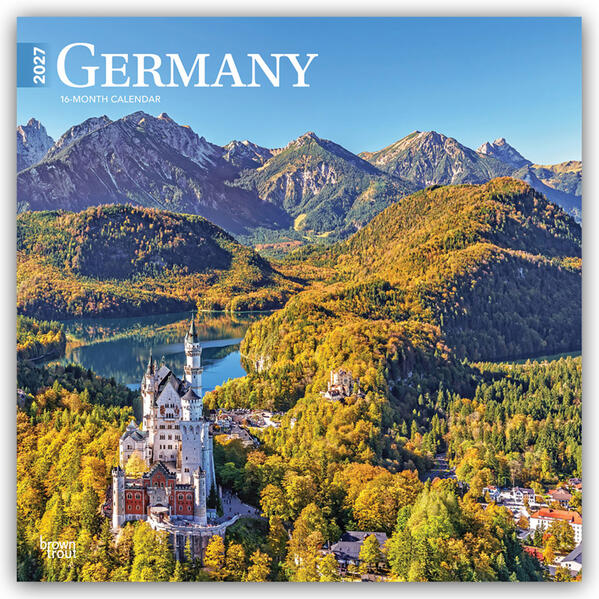 Germany - Deutschland 2027 - 16-Monatskalender