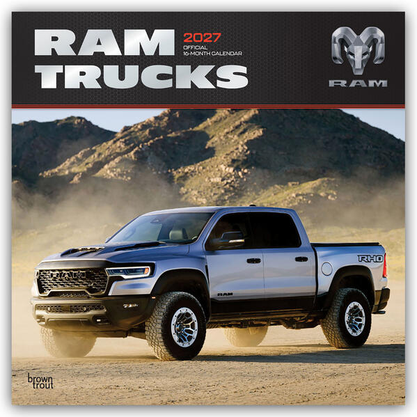RAM Trucks - Ram Pickups 2027 - 16-Monatskalender