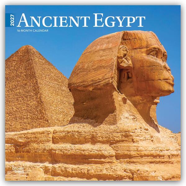 Ancient Egypt - Altes Ägypten 2027 - 16-Monatskalender