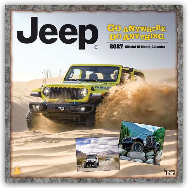 Jeep 2027 - 16-Monatskalender